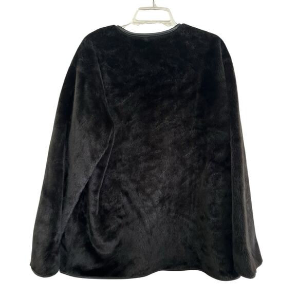 Universal Thread Women's Faux Fur Black Coat Size XL - Picture 5 of 9